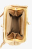 Dolce & Gabbana Gold Glitter Crystal Embellished Evening Bag