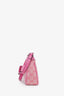 Palace Gucci Pink GG Canvas Half Moon Bag