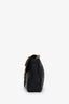 Gucci Black Leather GG Marmont Medium Shoulder Bag