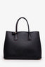 Prada Black Saffiano Cuir Leather Medium Double Handle Tote Bag