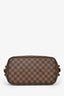 Louis Vuitton Brown Leather Damier Ebene 'Cabas Rivington' GM Bag