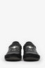 Christian Dior 2016 Black Leather D-Fence Bee CD Sneakers Size 37.5