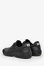 Christian Dior 2016 Black Leather D-Fence Bee CD Sneakers Size 37.5