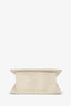 Jacquemus Light Beige Canvas Medium Chiquito Top Handle With Strap