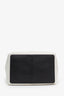 Bottega Veneta Canvas Intrecciato Flip Flap Medium Tote Bag