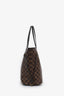 Louis Vuitton Brown Damier Ebene Neverfull MM With Pouch