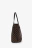 Louis Vuitton Brown Damier Ebene Neverfull MM With Pouch