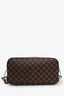 Louis Vuitton Brown Damier Ebene Neverfull MM With Pouch