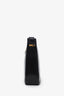 Celine Vintage Black Box Leather Horse Carriage Shoulder Bag