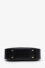 Celine Vintage Black Box Leather Horse Carriage Shoulder Bag