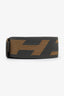 Hermès Green/Grey Cloth H 'Sprint' Belt Size S