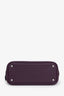 Hermès 2022 Cassis Chevre Mysore Bolide 1923 Mini Top Handle With Strap