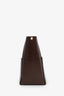 Céline Brown Leather Seau Sangle Bag Witth Strap