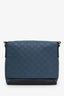 Louis Vuitton Blue/Black Orion Damier Infini Leather District PM Bag
