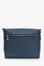 Louis Vuitton Blue/Black Orion Damier Infini Leather District PM Bag