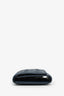 Bottega Veneta Navy Intrecciato Leather Key Case