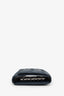 Bottega Veneta Navy Intrecciato Leather Key Case