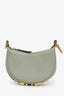 Fendi Taupe Calfskin Leather Nano Fendigraphy Bag