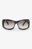 Gucci Grey/Black Marble Crystal GG Logo Sunglasses
