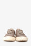 Giuseppe Zanotti Beige Canvas Sneakers Size 39