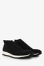 Jimmy Choo Black Textured Sock Sneakers Size 39