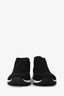 Jimmy Choo Black Textured Sock Sneakers Size 39