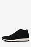 Jimmy Choo Black Textured Sock Sneakers Size 39