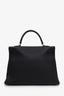 Hermès 2002 Black Togo Leather Kelly 35 With Strap