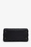Christian Dior 2025 Black Cannage Lambskin Medium Lady Dior Bag With Strap