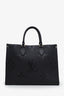 Louis Vuitton Black Monogram Empreinte Leather OnTheGo MM