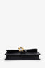 Christian Dior 2019 Black Leather Saddle Belt Bag