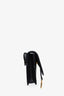 Christian Dior 2019 Black Leather Saddle Belt Bag