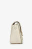 Gucci 2023 Cream Chevron Leather Monochrome Marmont Bag