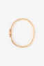 Hermes Black/Rose Gold  'Clic' Bracelet