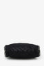 Stella McCartney Black Vegetarian Suede  Falabella Top Handle Bag