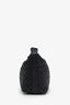 Bottega Veneta Black Intrecciato Leather Mini Wallace Bag