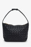 Bottega Veneta Black Intrecciato Leather Mini Wallace Bag