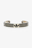 Gucci X Adidas Stainless Steel Cuff Bracelet Size 16