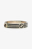 Gucci X Adidas Stainless Steel Cuff Bracelet Size 16
