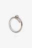 Cartier 18K White Gold Small Model Juste un Clou Ring Size 54