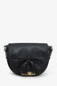 Burberry Black Leather Tassel Crossbody Bag
