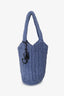 JW Anderson Lavender Knitted Shopper Bucket Bag