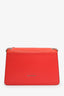 Bvlgari Orange/Red Leather Serpenti Forever Crossbody Bag