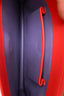 Bvlgari Orange/Red Leather Serpenti Forever Crossbody Bag