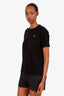 Comme des Garçons Play Black Cotton Logo T-Shirt Size M
