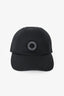 Hermès Black Wool Logo Patch Hat Size 59