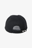 Hermès Black Wool Logo Patch Hat Size 59