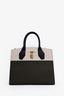 Louis Vuitton Olive/White/Black Taurillon City Steamer MM
