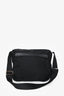 Prada Vintage Black Nylon Messenger Crossbody Bag
