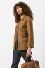 Prada Brown Suede Light Jacket Size 38